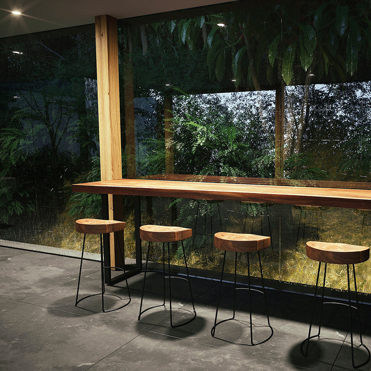 Rectangular Solid Wood Bar Table Set Industrial 1/2/5/7 Pieces Counter Table Set