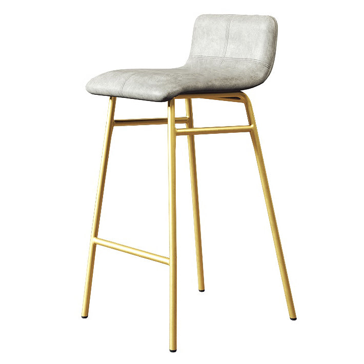 Glam 1/2/3 Pieces Bar Table Set Rectangle Stone Counter Table with High Stools