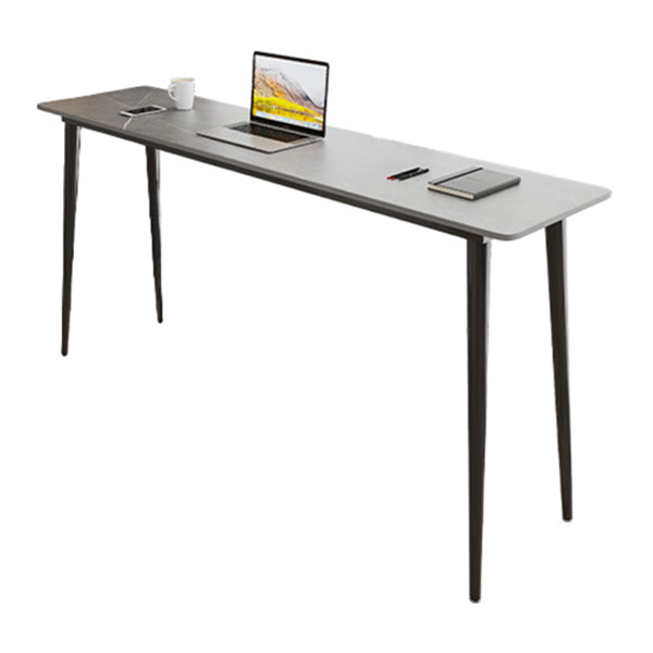 Industrial Rectangle Stone Bar Table Set 1/2/4 Pieces Counter Table for Indoor