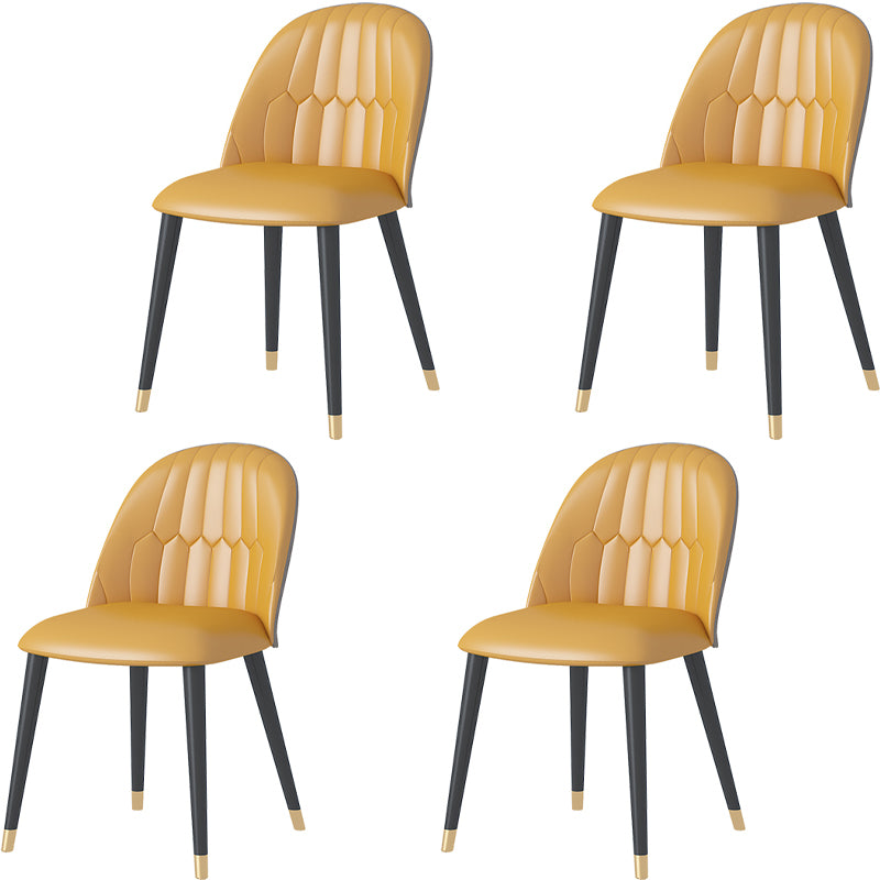 Modern 1/4/5/7 Pieces Dining Set Rectangle Black Base Dinette Set with Stone Top