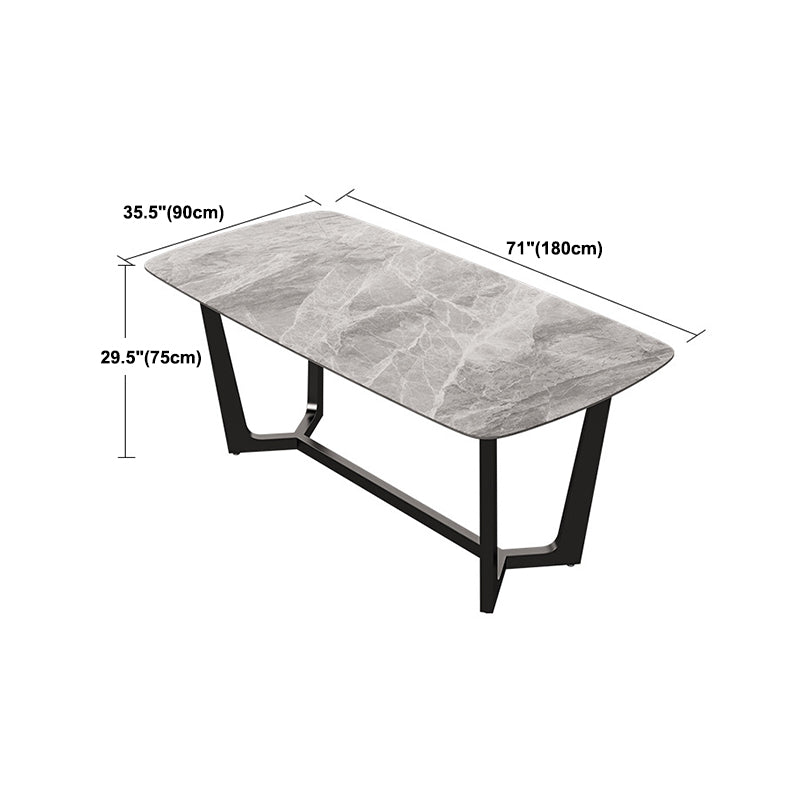 Modern Dining Set Stone 1/5/6/7 Pieces Dining Furniture for Indoor