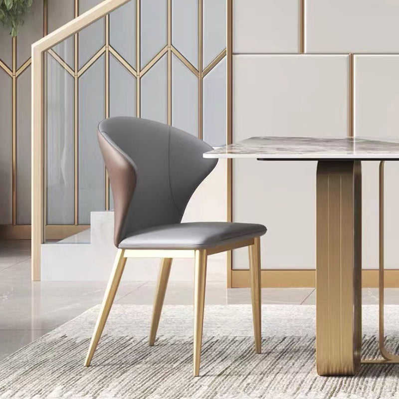 Contemporary Dining Set Stone 1/4/7 Pieces Dining Furniture for Home