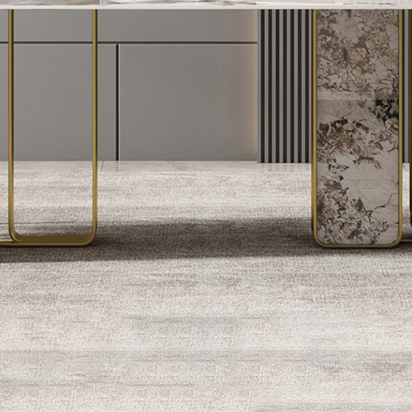 Contemporary Dining Set Stone 1/4/7 Pieces Dining Furniture for Home