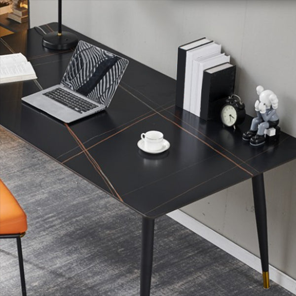 Sintered Stone Home Dining Table Industrial Rectangle Dining Room Table