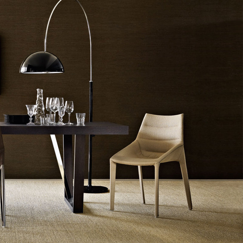 Upholstered Side Dining Chairs Faux Leather Side Chair Set for Home