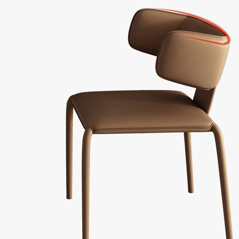 Upholstered Dining Arm Chair Contemporary Dining Room Chair for Home