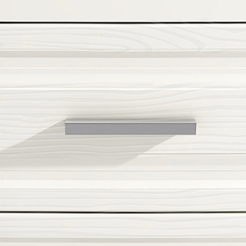 Contemporary Plastic Non-Hanging Armoire 1-Shelf Home Storage Cabinet