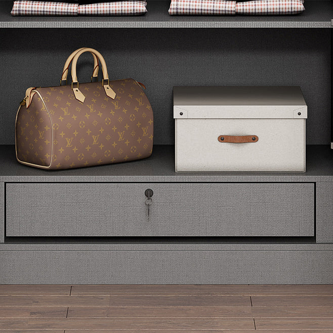 White Mirrored Finish Wardrobe Armoire Engineered Wood Wardrobe Cabinet