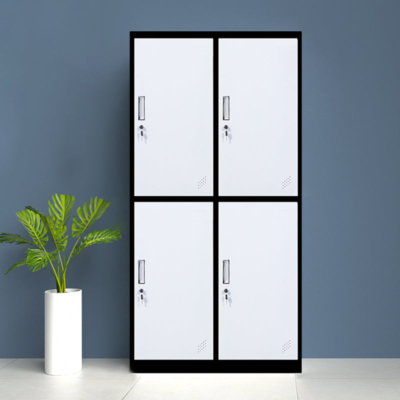 Modern Hinged Door Storage Cabinet Matte Finish Cabinet for Home