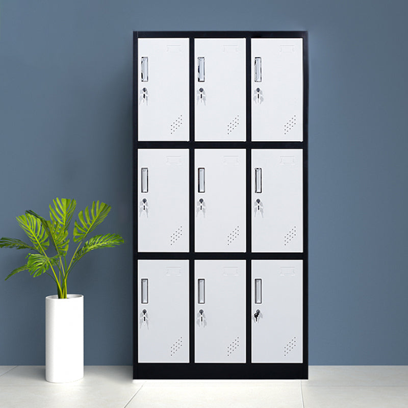 Modern Hinged Door Storage Cabinet Matte Finish Cabinet for Home