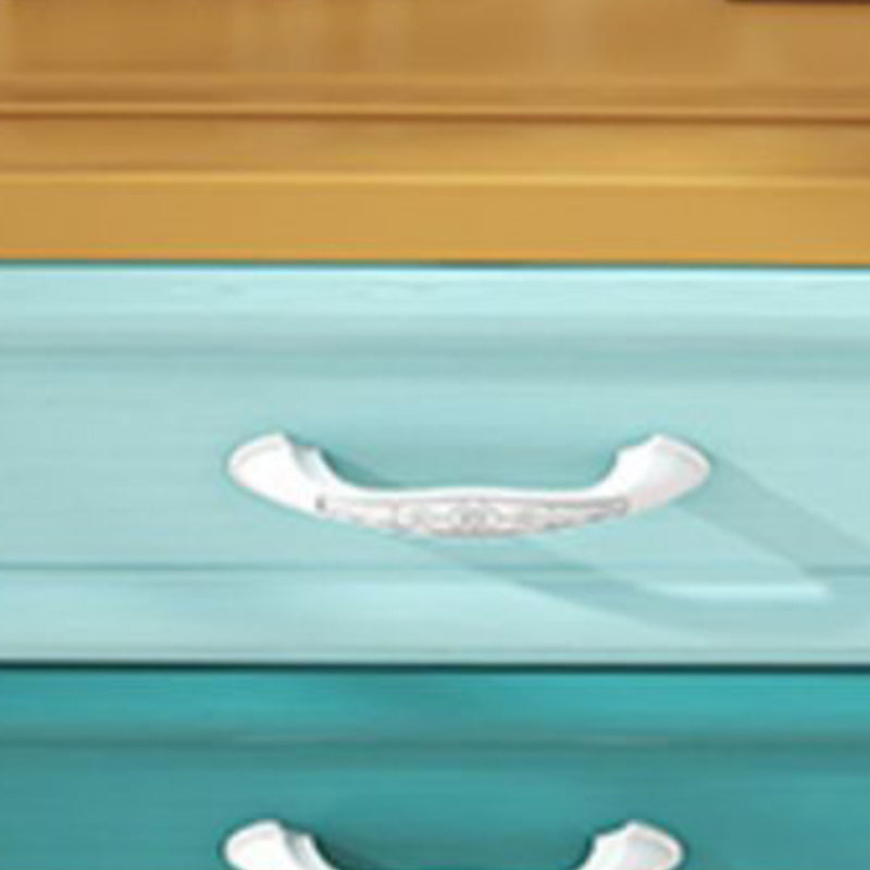 Modern Style Non-Hanging Armoire Plastic Home Cabinet with 10 Drawers