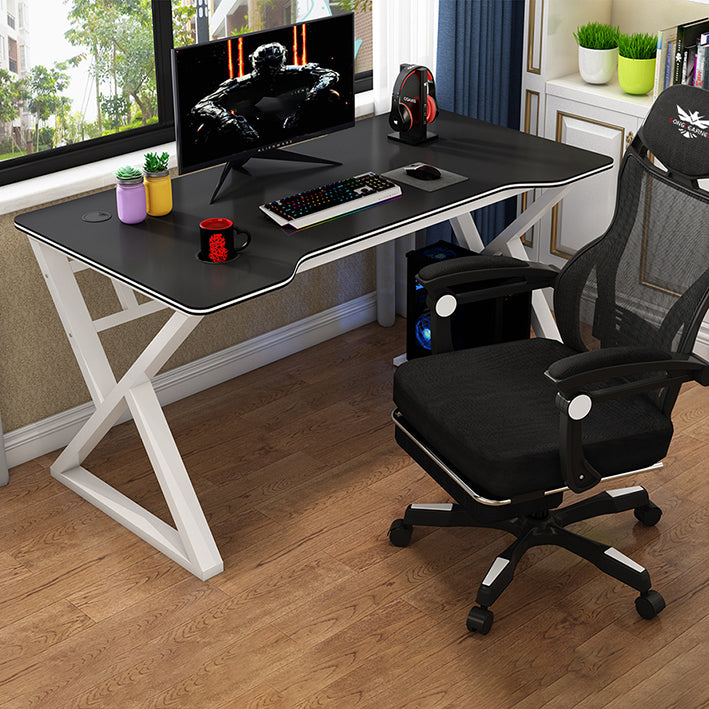Modern Home Writing Desk Freeform Artificial Wood Office Desk,62.9"L X 23.6"W