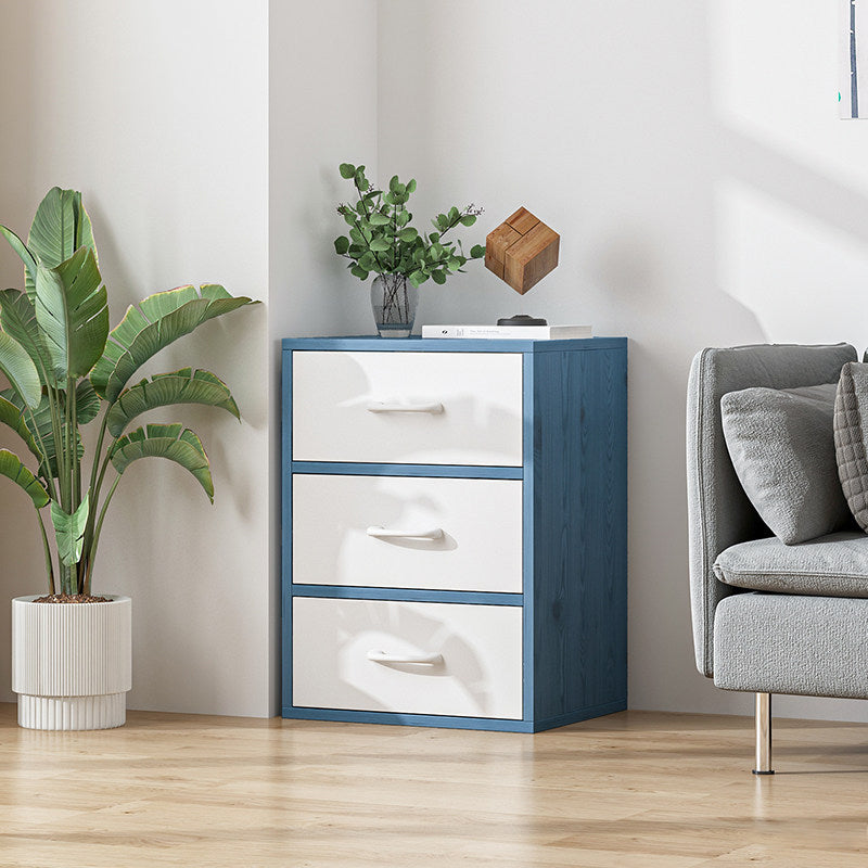 Contemporary Matte Finish Dresser Bedroom Wood Storage Chest