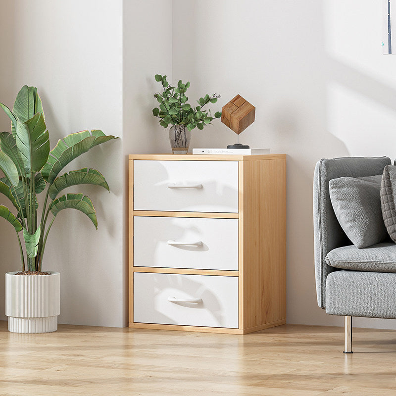 Contemporary Matte Finish Dresser Bedroom Wood Storage Chest