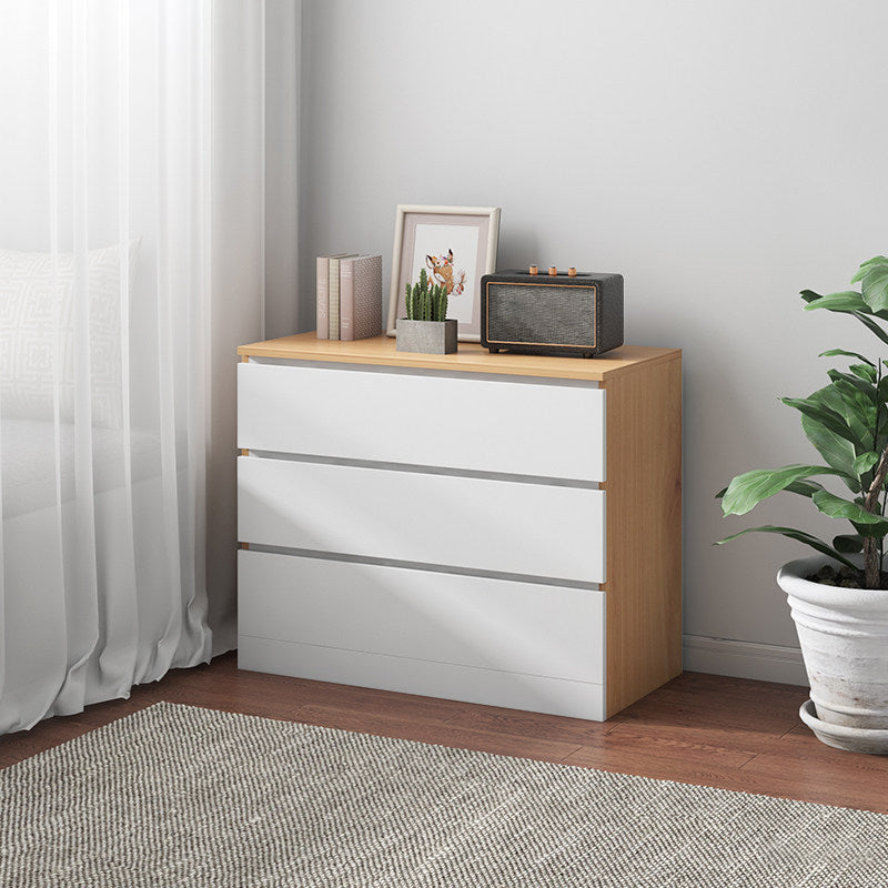 Contemporary Matte Finish Dresser Bedroom Wood Storage Chest