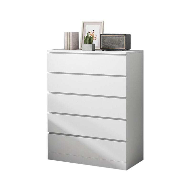 Contemporary Matte Finish Dresser Bedroom Wood Storage Chest