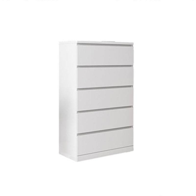 Contemporary Chest Wood Vertical Chest with Drawers for Home/Office