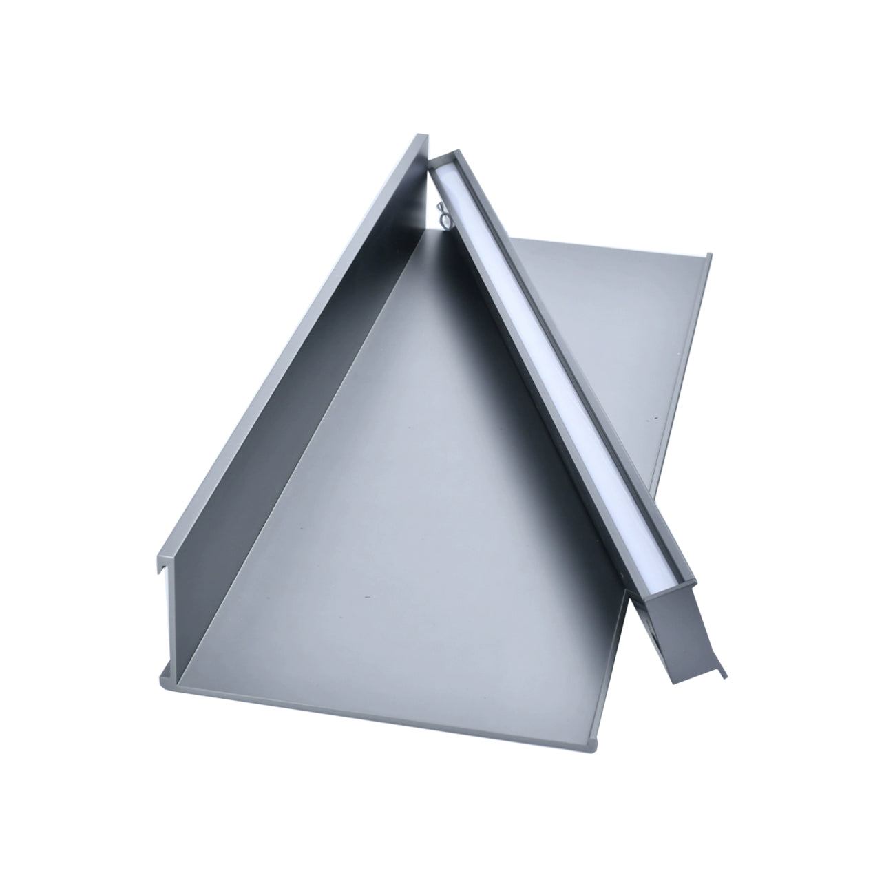 1 Shelf Metal Bookshelf Modern Floating Wall Mounted Bookcase