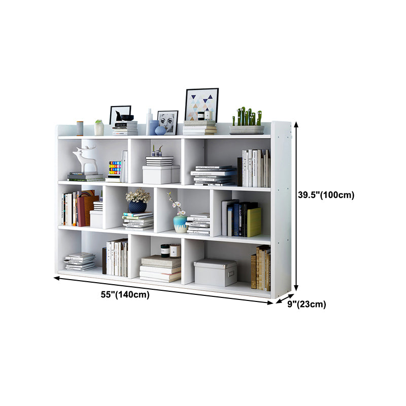 Bookshelf Floor Open Bedroom Storage Cabinet Living Room Lattice Locker Modern Bookcase