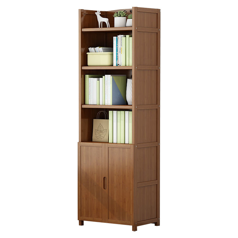 Walnut Bookcase Floor Multi-layer Storage Rack Student Home Bookshelf