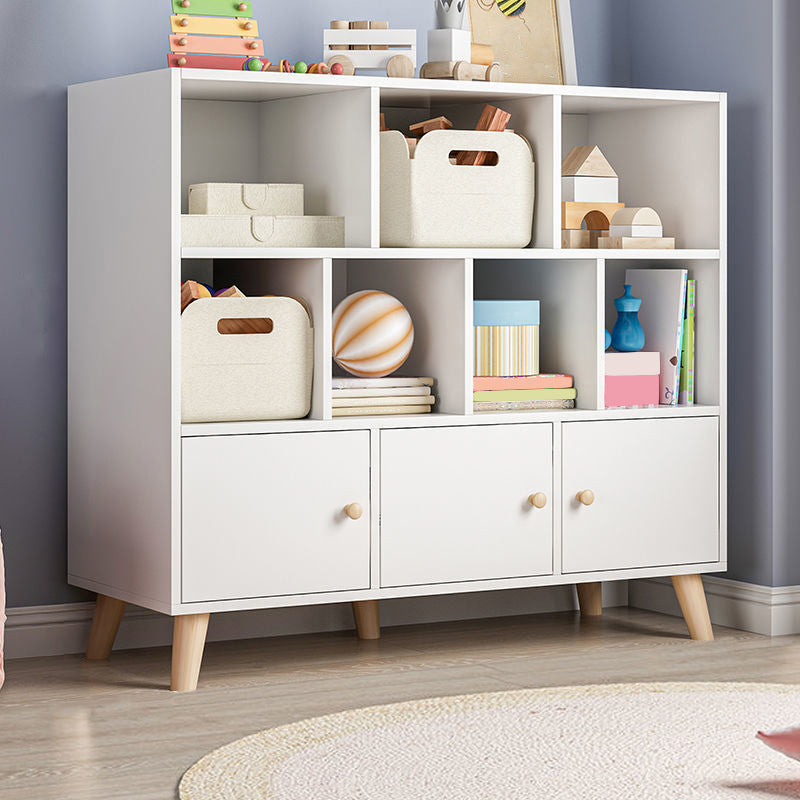 Vertical Bookshelf Shelf Floor Against The Wall Wooden Bookcase Locker Home Display Rack