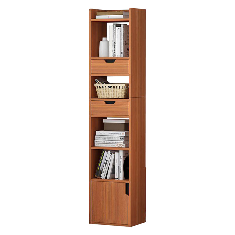 Contemporary Manufactured Wood Bookshelf Home Standard Bookcase