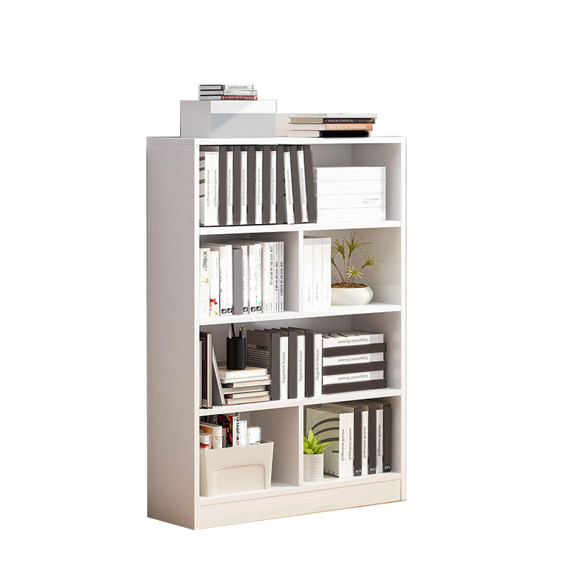 Modem Bookcase, Engineered Wood Standard Bookshelf With Rectangular Shelves