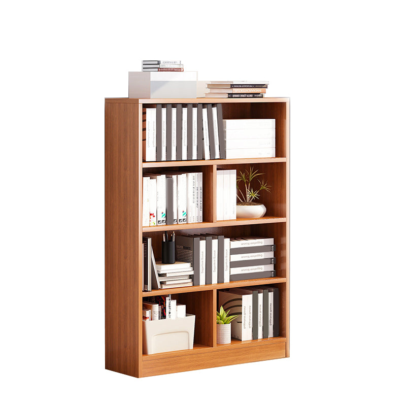 Modem Bookcase, Engineered Wood Standard Bookshelf With Rectangular Shelves