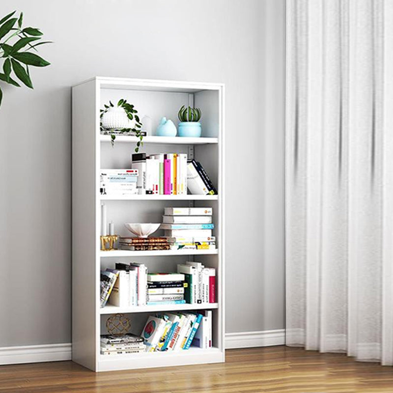 Modern Steel Bookcase Closed Back Bookshelf for Any Room, 13"W