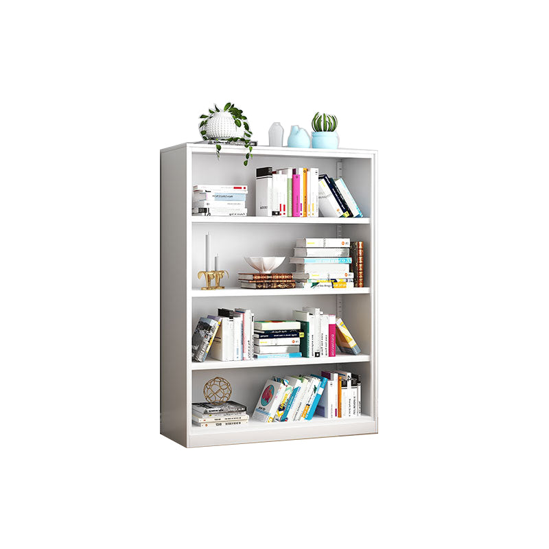 Modern Steel Bookcase Closed Back Bookshelf for Any Room, 13"W