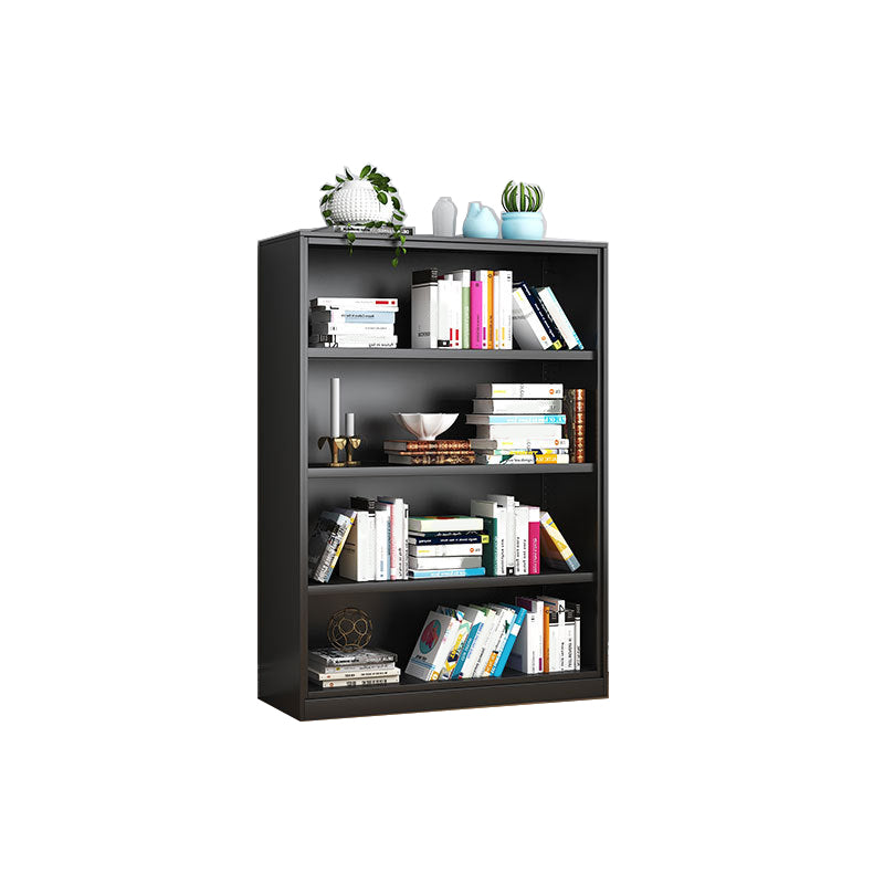 Modern Steel Bookcase Closed Back Bookshelf for Any Room, 13"W