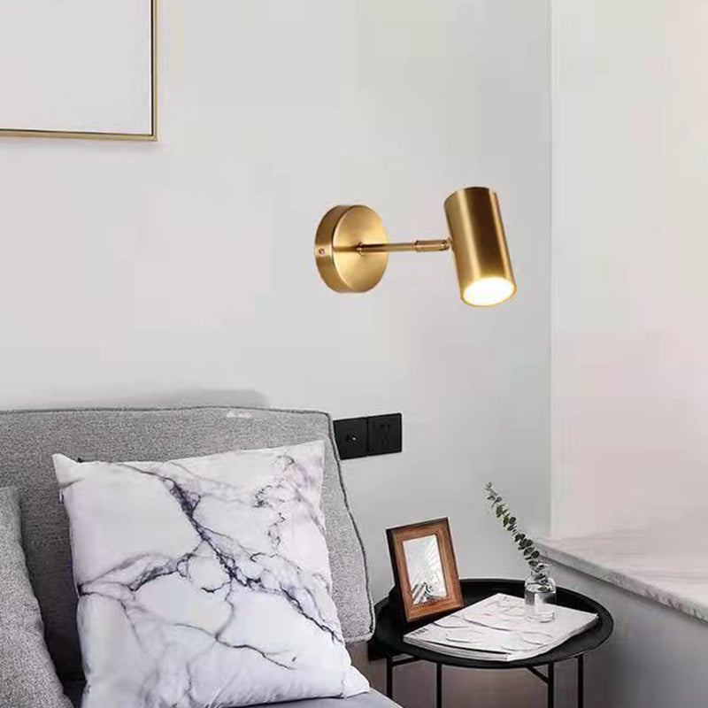 Sconce Light Fixture Minimalist Style Metal Wall Lighting Fixture