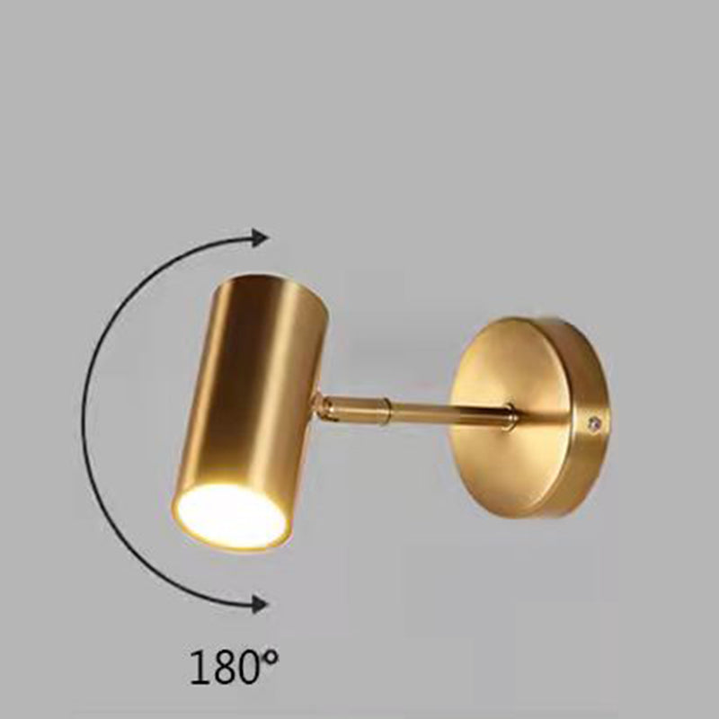 Sconce Light Fixture Minimalist Style Metal Wall Lighting Fixture