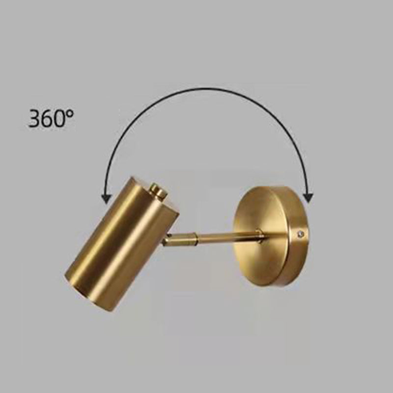Sconce Light Fixture Minimalist Style Metal Wall Lighting Fixture