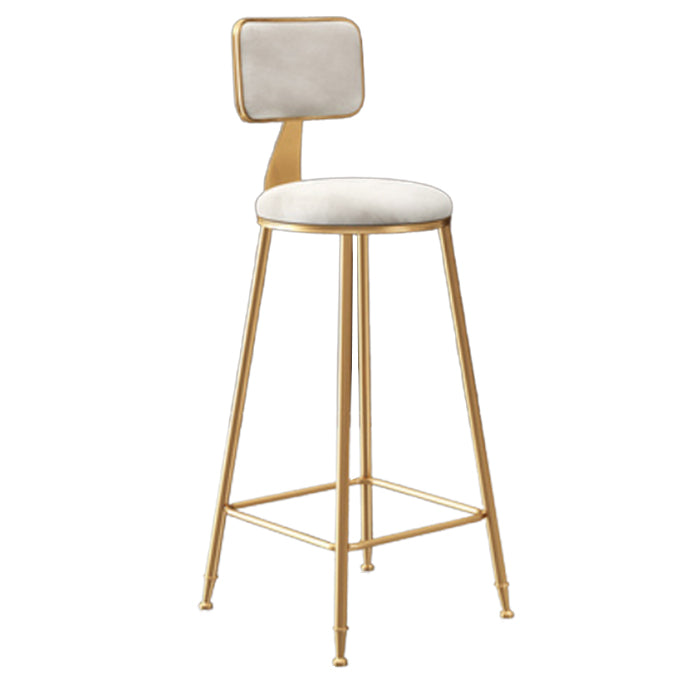 Glam 1/7 Pieces Bar Table Set Rectangle Stone Counter Table with High Stools