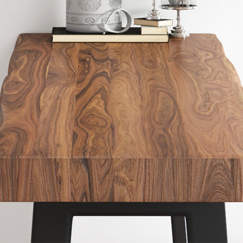 Industrial Counter Height Set 1/2/3 Pcs Solid Wood Bar Table and Stools