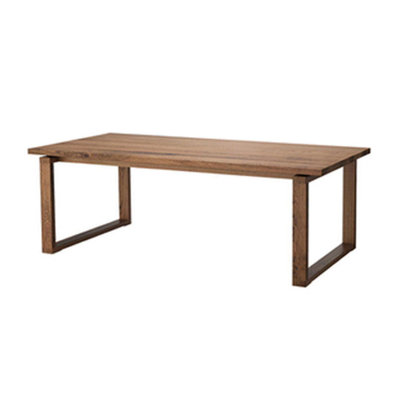 Modern 1/3/3/5 Pieces Dining Set Rectangle Solid Wood Dinette Set in Natural