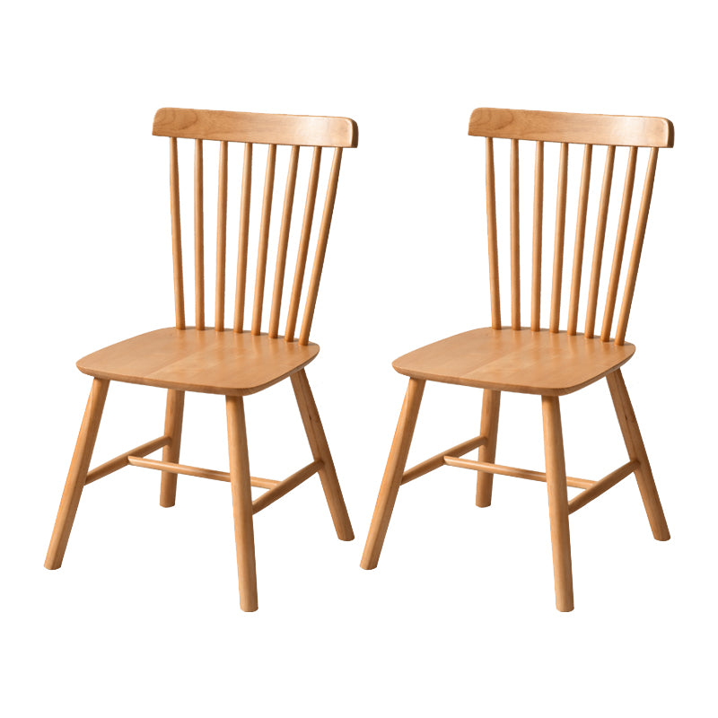 Modern 1/3/3/5 Pieces Dining Set Rectangle Solid Wood Dinette Set in Natural