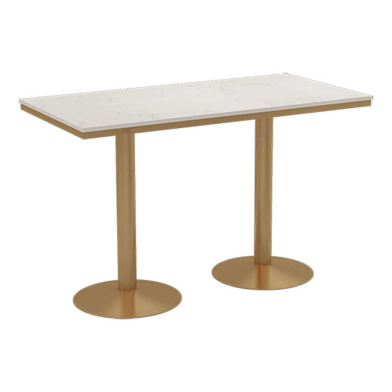 Nordic 1/3/4 Pieces Dining Set Stone Dining Table for Milk Tea Shop Cafe