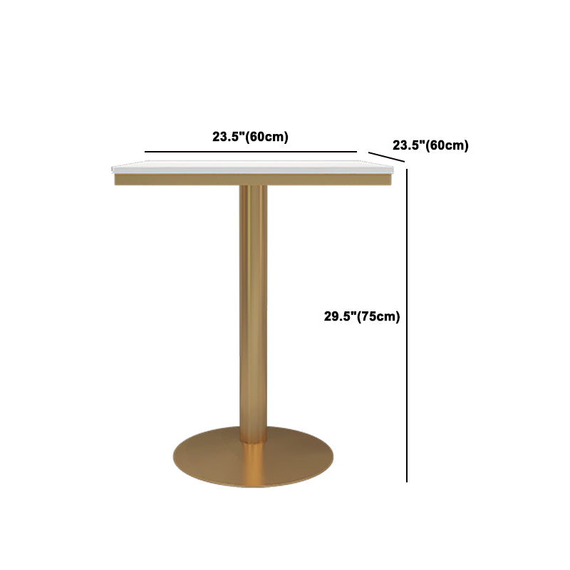 Nordic 1/3/4 Pieces Dining Set Stone Dining Table for Milk Tea Shop Cafe
