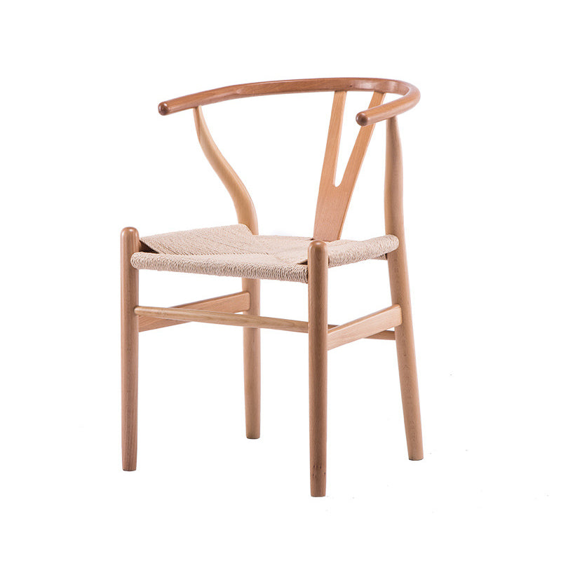 Modern Dining Set 1/2/5 Pcs Solid Wood Dining Table and Chairs