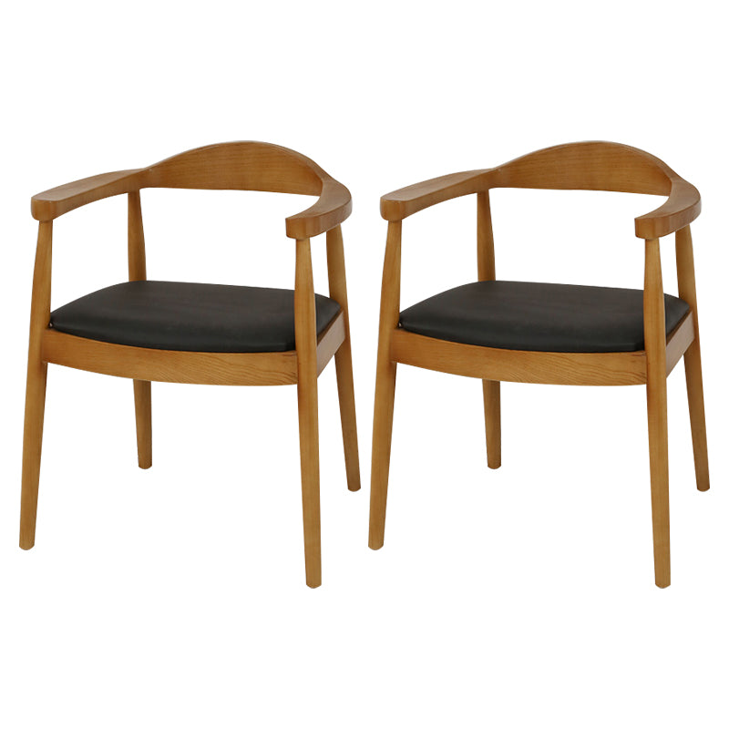 Industrial Dining Set 1/2/4/5 Pieces Solid Wood Double Pedestal Dinette Set