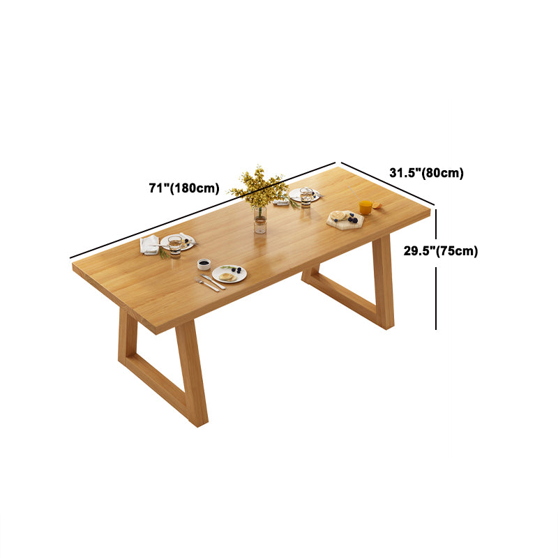 Modern Wood Dining Set 1/2/4/5 Pieces Indoor Dining Furniture for Kitchen