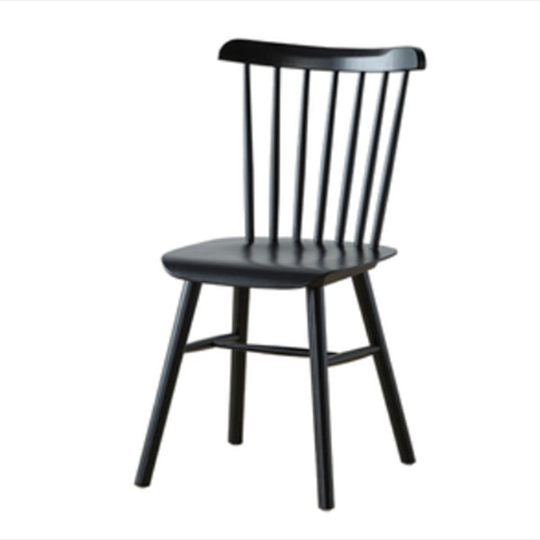 Solid Wood Armless Dining Chairs Contemporary Dining Accent Chair