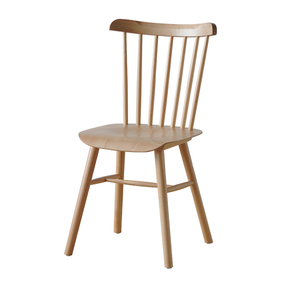 Solid Wood Armless Dining Chairs Contemporary Dining Accent Chair