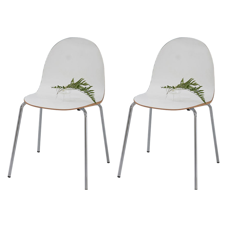 Solid Wood Dining Accent Chair Contemporary Side Dining Chairs