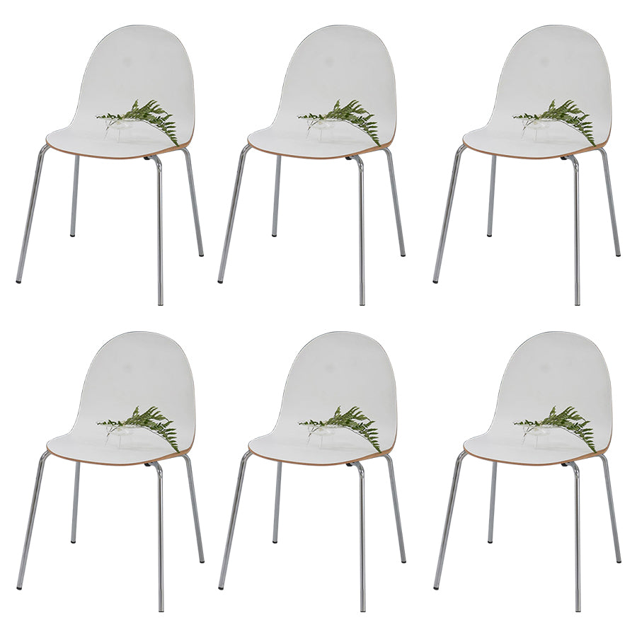 Solid Wood Dining Accent Chair Contemporary Side Dining Chairs