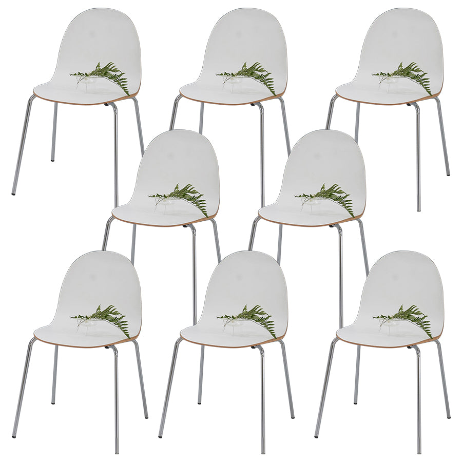 Solid Wood Dining Accent Chair Contemporary Side Dining Chairs