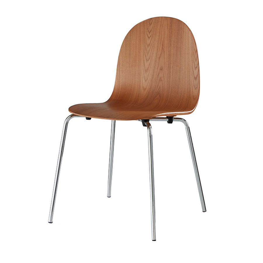Solid Wood Dining Accent Chair Contemporary Side Dining Chairs