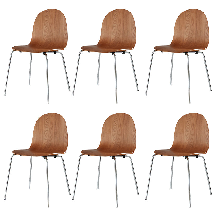Solid Wood Dining Accent Chair Contemporary Side Dining Chairs